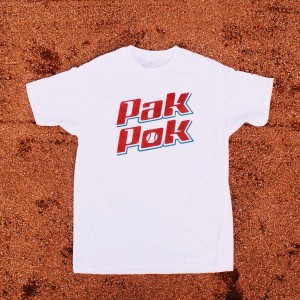 PakPok tshirt Basic White